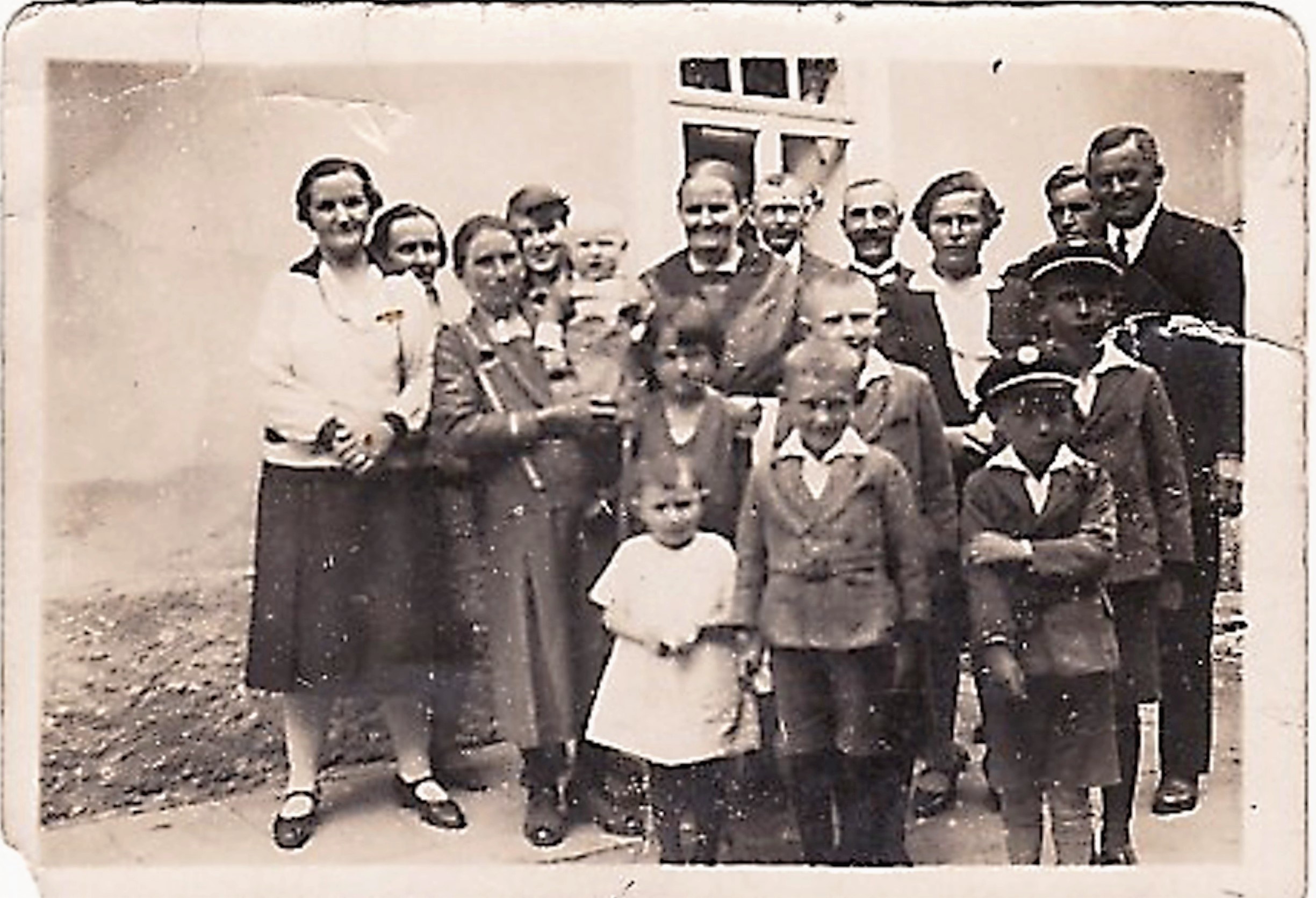 1929 skupina obyvatel Kokovic